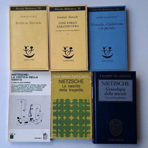 Lotto libri nietzsche - libri, su
