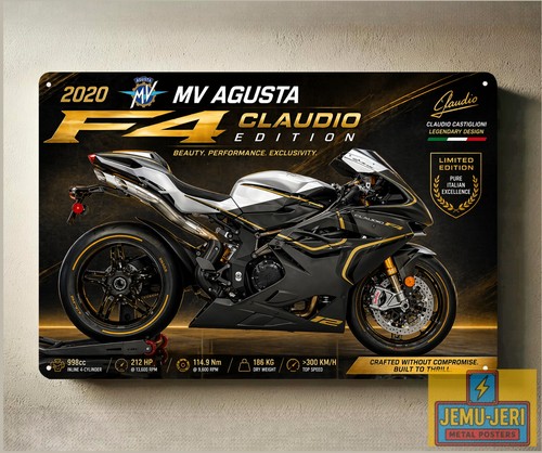 Insegna agusta claudio - f4,