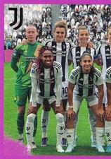 Panini, Calciatrici 2024-2025: figurina 101 squadra (sinistra) (Juventus)
