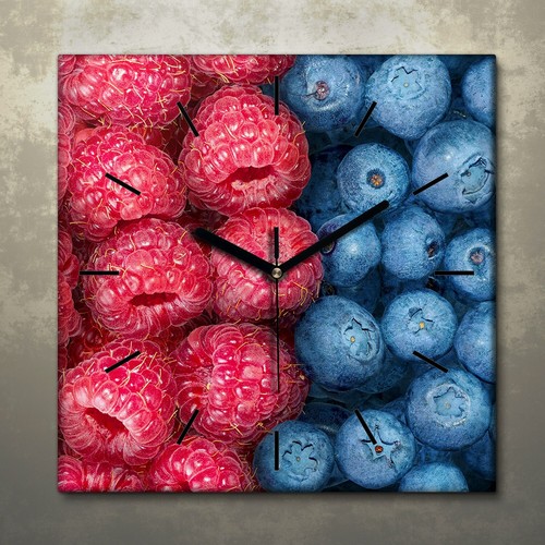 Decorazione tela orologio - decorazione,