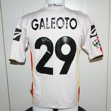 Maglia Messina Galeoto Match Worn Indossata Preparata 2007/08 2008 Serie B