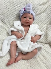 Bambola bambina silicone