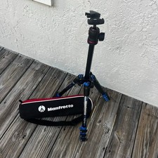 Manfrotto Befree Treppiede da viaggio in alluminio modello MKBFRA4BL-BH con custodia