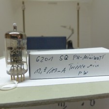 1x 6201 ECC81 ECC801-S Philips