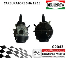 CARBURATORE DELL'ORTO SHA 15 15 PER CICLOMOTORI VARI - 02043