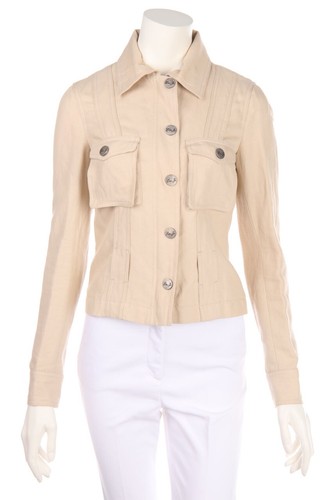 Liu jacket linen logo - linen,
