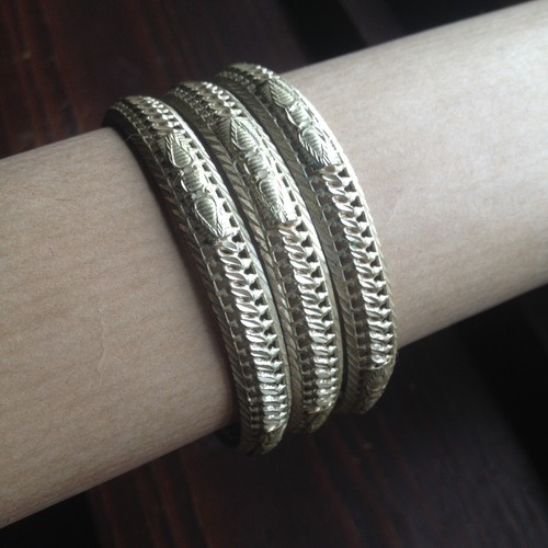 Bracciali indian gold plated - bracciali,