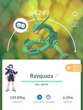 Rayquaza 2019 Livello 50 + 3