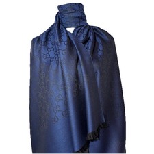 Stola Gucci Monogramma Blu GG