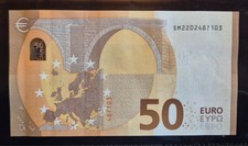 Banconota 50 euro FDS, serie