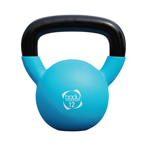 Kettlebell blu base - kettlebell, blu,