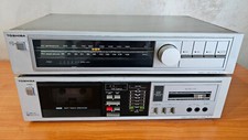 Tohiba registratore a cassette pc g1 e sintonizzatore  st u2 vintage usato
