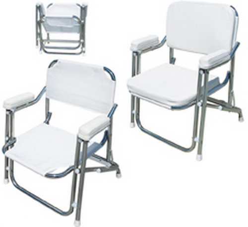 Poltroncina pieghevole inox - pieghevole,