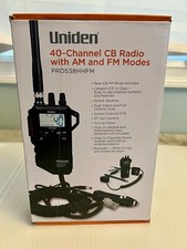 Uniden pro538hhfm radio - pro538hhfm,