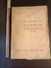Lezioni di statistica G. Pietra 1943 Padova - VC2