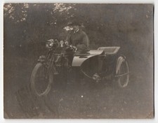 Lot 6 photos moto et side car
