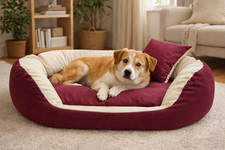 Cuccia per cani cuscino cesta