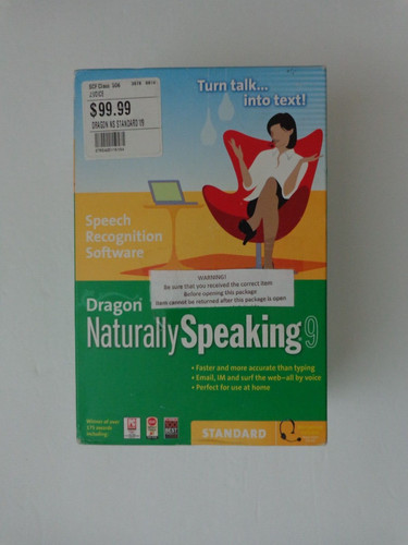 Dragon naturally speaking - speaking, 9