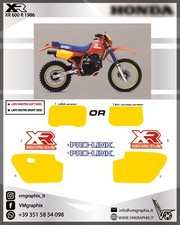 Adesivi XR 600 R 1986 xr 600r