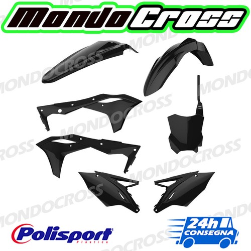 Kit plastiche polisport nero - kit,