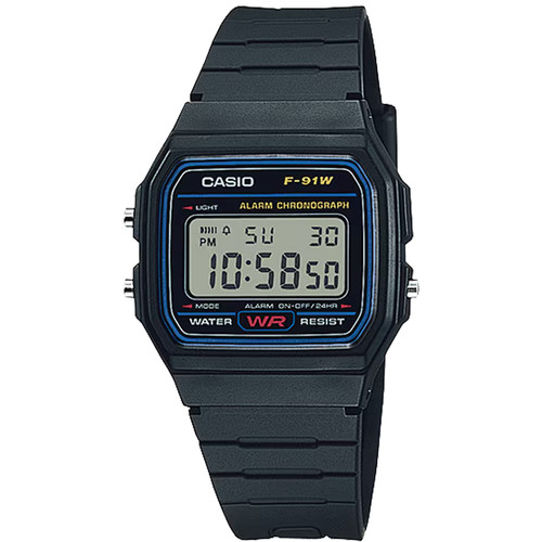 Orologio casio 91w 1x - casio, f-91w-1x