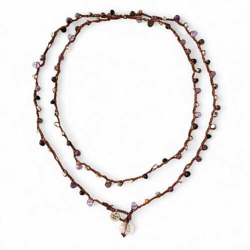 Collana boho filo lucentezza - collana,