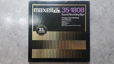 MAXELL UD XL 35-180B nastro su bobina di alluminio TEAC TANDBERG AKAI REVOX #34