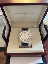 Ulysse Nardin Marine Quadrante Bianco Acciaio  Cronometro Automatico