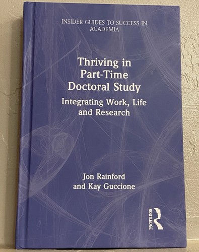 Thriving part time doctoral - thriving, in