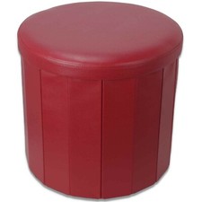 Contenitore pouf ecopelle