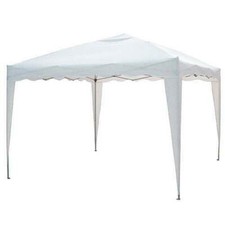 GAZEBO TENDA RICHIUDIBILE A FISARMONICA 3X3 PIEGHEVOLE MERCATO FIERA 01509V