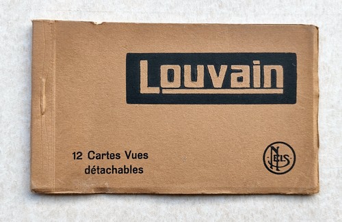 Louvain carnet cartes - carnet, postales