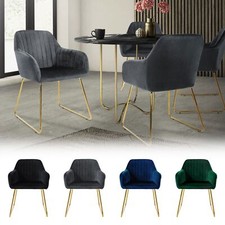 Set poltroncine cucina velluto