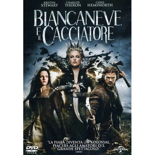 Dvd biancaneve cacciatore - il,