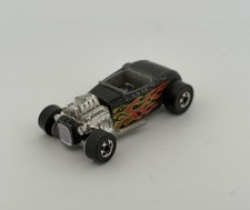 Vintage 1975 Hot Wheels Black Wall Street Rodder 32 Ford Flames Hong Kong