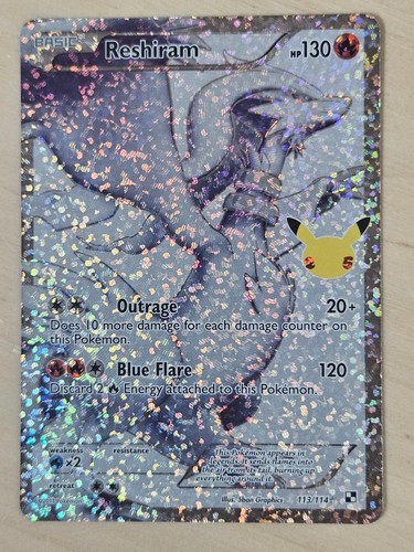 Reshiram 113 114 celebrations - 113/114,