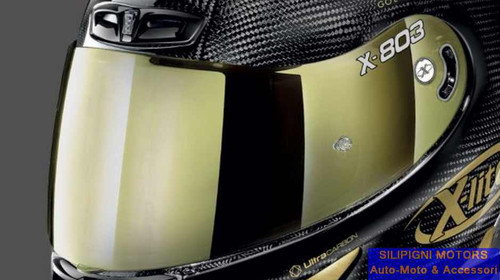 Visiera gold lite - gold, x-lite