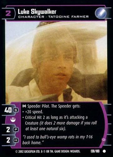 Luke skywalker a new - skywalker, (d)