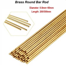 Asta barra tonda in ottone H62