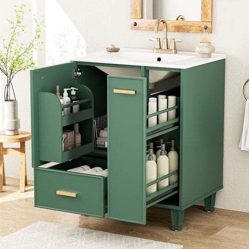 Mobiletto portaoggetti bagno