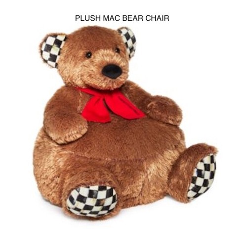 Sedia mackenzie peluche mac - sedia,
