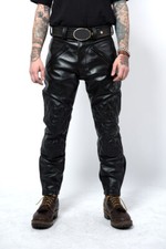 Pantaloni bikers uomo vera