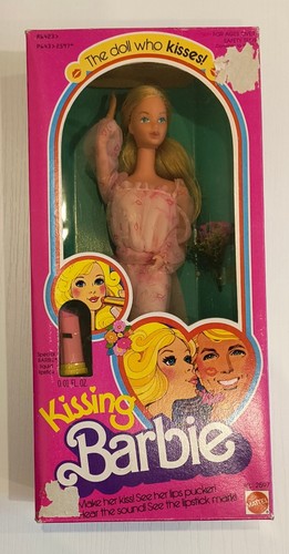 Barbie kissing vintage s - vintage, 70's