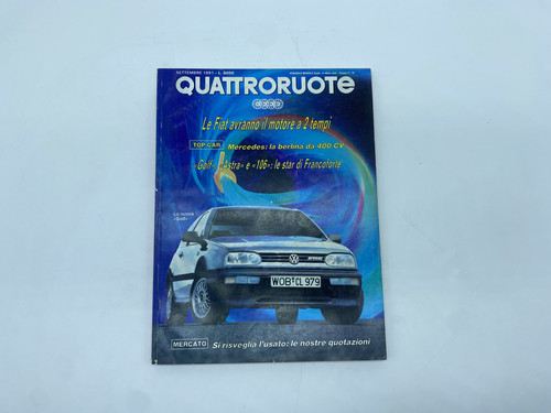 Rivista quattroruote annata - rivista,