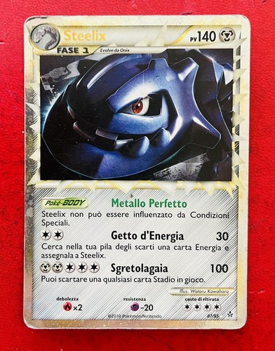 Lotto carte pokemon steelix - pokemon,