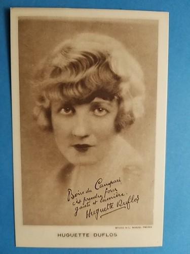 Attrice huguette duflos - -,