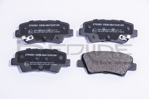 Kit pastiglie freno posteriore - kit,