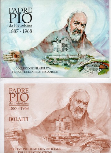 Folder 1999 padre pio - folder,