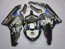 Kit carene carrozzeria stampo iniezione ABS nero opaco per Ducati 749/999 2005 2006