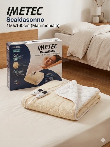 Imetec scaldasonno sottoletto - imetec,